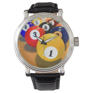 Das Billard-Thema der Männer Armbanduhr