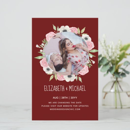 Das billigste FOTO ändert das Datum des Blumenscha (Stehend Vorderseite)