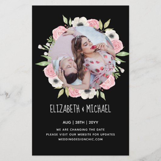 Das billigste FOTO ändert das Datum des Blumenscha (Vorderseite)