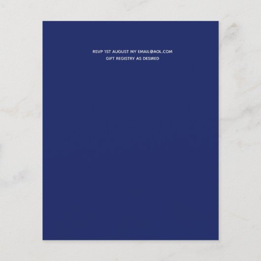 Das billigste FOTO ändert das Datum des Blumenscha (Rückseite)