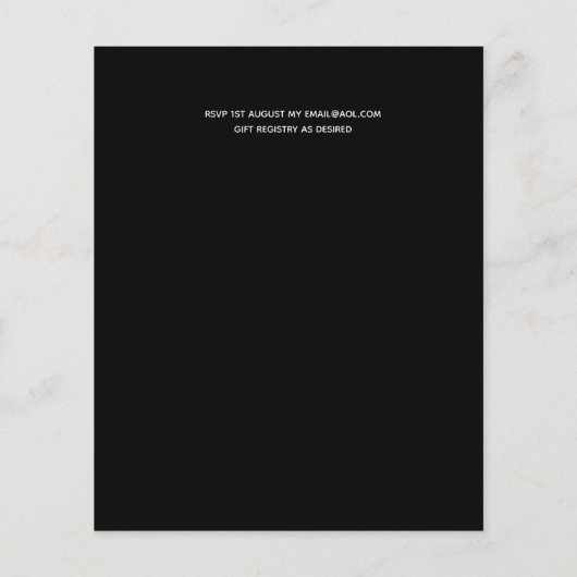 Das billigste FOTO ändert das Datum des Blumenscha (Rückseite)