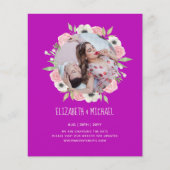 Das billigste FOTO ändert das Datum des Blumenscha (Vorderseite)