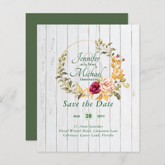 Das billigste Sparen Sie die Daten des Blumenkreis (Vorne/Hinten)