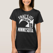 Das bin ich bei Minnesota T-Shirt (Vorderseite)