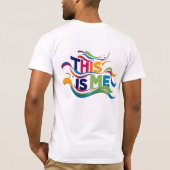 "Das bin ich: das Design von T - Shirt stärken" (Rückseite)