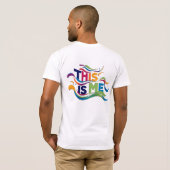 "Das bin ich: das Design von T - Shirt stärken" (Schwarz voll)