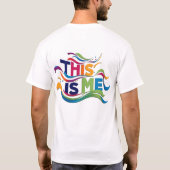 "Das bin ich: das Design von T - Shirt stärken" (Rückseite)