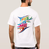 "Das bin ich: das Design von T - Shirt stärken" (Rückseite)