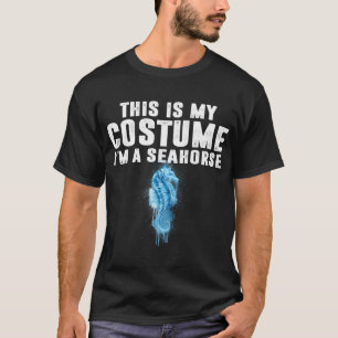 Das bin ich ein Seepferd Halloween T-Shirt