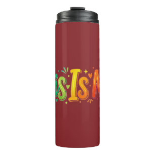 Das bin ich – Inspirierendes Selbstausdrucks-T-Shi Thermosbecher