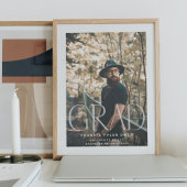 Das bin ich | Moderner GRAD Fade Text | FOTO Poster