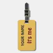 Das bin ich! Personalisierte Gepäckanhänger (Vorderseite vertikal)