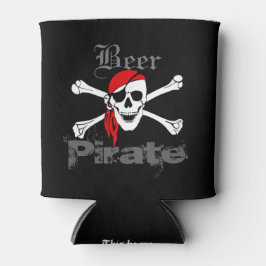 Das bin ich Piraten-Hintern! Funny Beer Pirate Dosenkühler