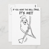 Das bin ich! postkarte (Vorne/Hinten)