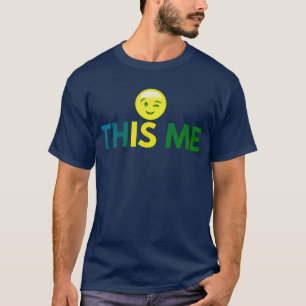 Das bin ich Typografie T-Shirt