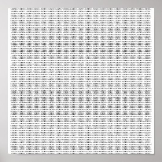 Das binäre Poster! Poster (Vorne)