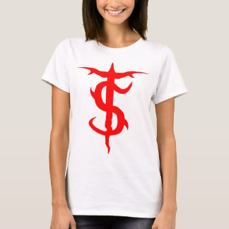 Das Bio weiße T-Shirt der Frauen