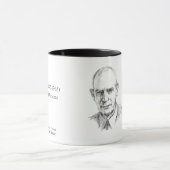 Das Birdman von Alcatraz Mugshots Tasse (Zentrum)