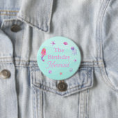 Das Birthday Mermaid-Party Button (Beispiel)