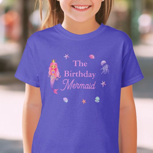 Das Birthday Mermaid-Party T-Shirt