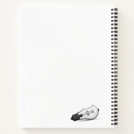 Das Bit-Notebook Notizblock (Rückseite)