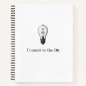 Das Bit-Notebook Notizblock (Vorderseite)