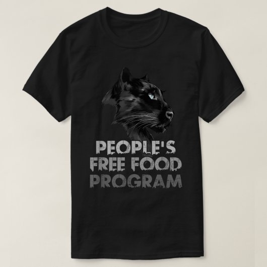 Das Black Cat Lover Geschenk des People's Free Foo T-Shirt (Design vorne)