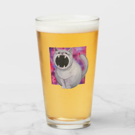 Das Black Hole Cat Glas gefüttert