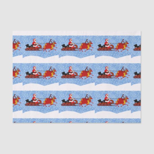 Das Blatt Papier des Weihnachtsmanns (Vorderseite)