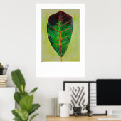 Das Blatt Poster (Heimbüro)