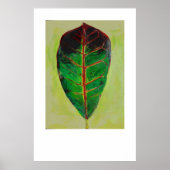 Das Blatt Poster (Vorne)