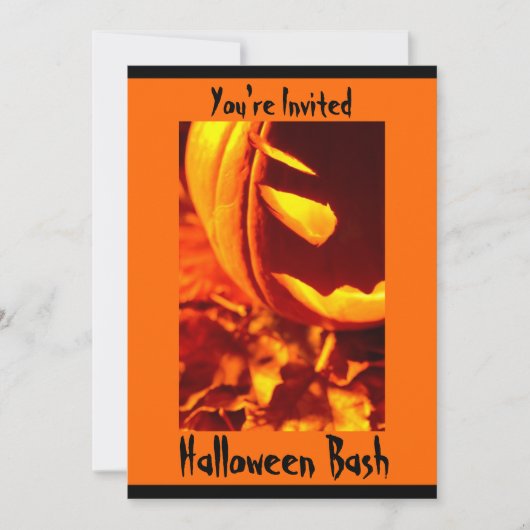 Das blaue Auge - Einladung (Vorderseite)