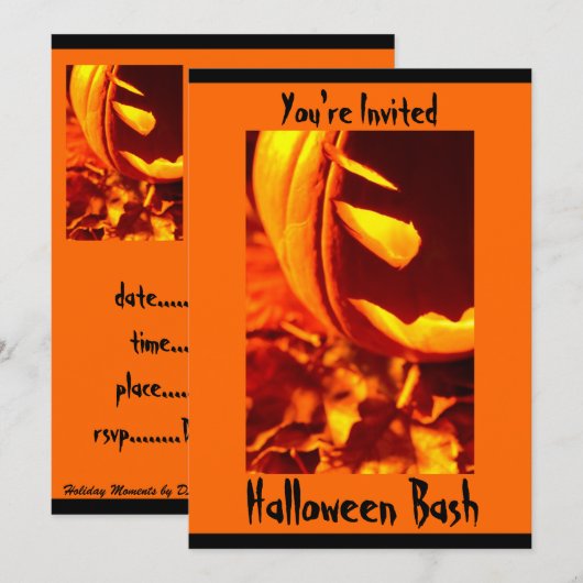 Das blaue Auge - Einladung (Vorne/Hinten)