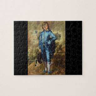Das blaue Boy', Thomas_Portraits Puzzle