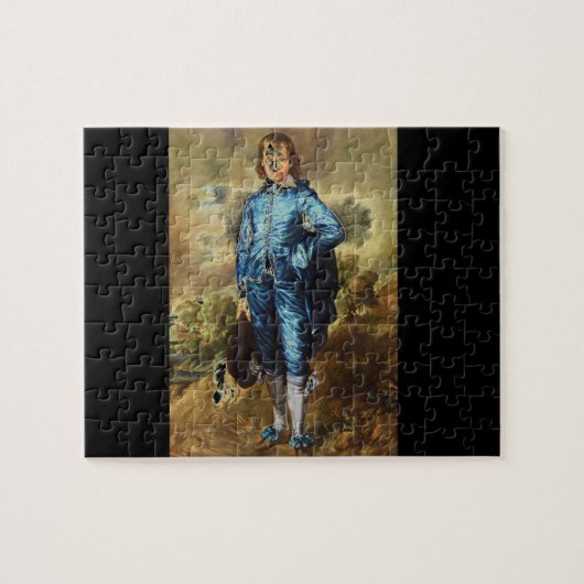 Das blaue Boy', Thomas_Portraits Puzzle (Horizontal)