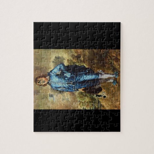 Das blaue Boy', Thomas_Portraits Puzzle (Vertikal)