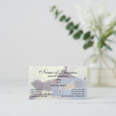 Das Blaue Haus in Zaandam von Claude Monet Visitenkarte (Stehend Vorderseite)