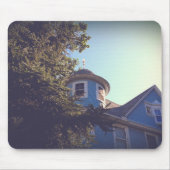 Das blaue Haus Mousepad (Vorne)