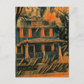 Das blaue Haus Postkarte (Vorderseite)