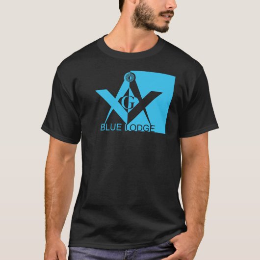 Das blaue Häuschen T-Shirt (Vorderseite)