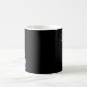 Das Blaue Liebe-Bewusstsein Kaffeetasse (Mittel)