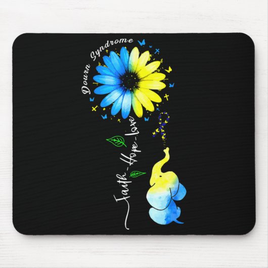 Das Blaue Liebe-Bewusstsein Mousepad (Vorne)