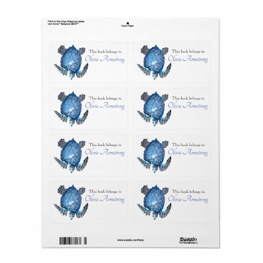 Das Blaue Meer-Schildkrötenbuch gehört zu (Vorne)