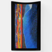 Das blaue Monster Banner (Vertikal)