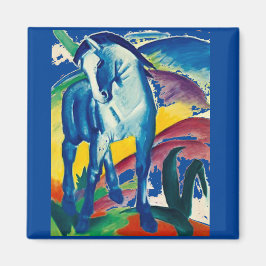 Das Blaue Pferd von Franz Marc Magnet