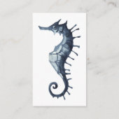 Das blaue Seepferd | Hochzeitshotel Unterkunft Begleitkarte (Rückseite)