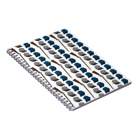 Das Blaue und das Grau Notizblock (Rechte Seite)