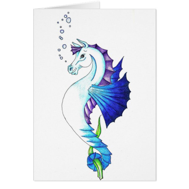 Das blaue Wasserpferd (Vorne)