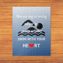 Das blaue Zitat zum Thema Schwimmsport