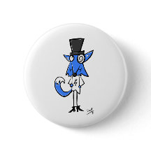 Das blauer Fox-Abzeichen